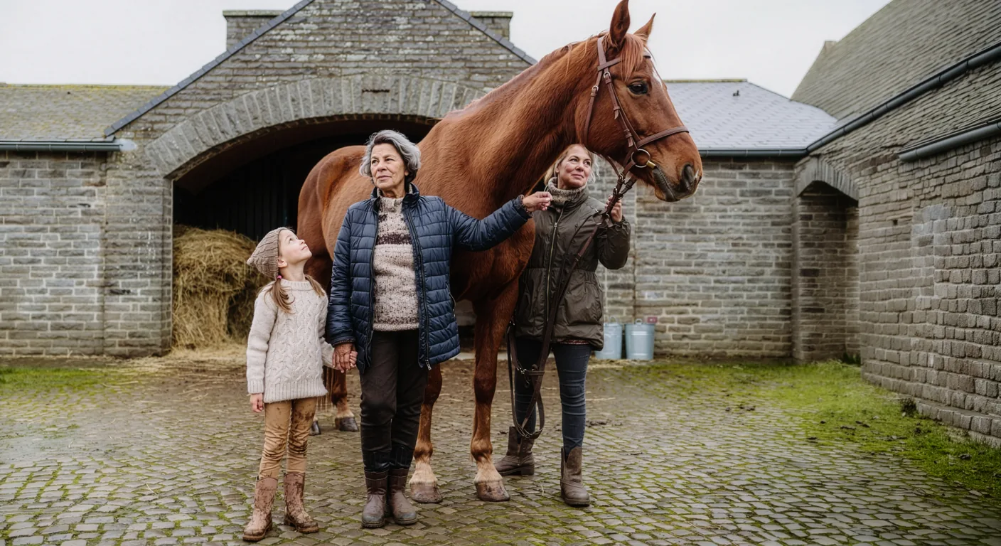 L'équipe du Centre equestre Haras De Valdor, centre équestre à Compreignac